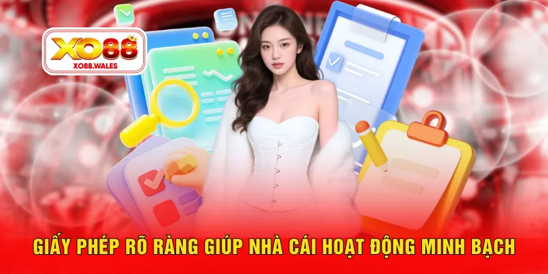 Giấy phép rõ ràng giúp nhà cái hoạt động minh bạch