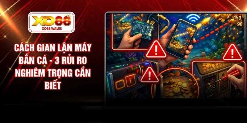 Cách Gian Lận Máy Bắn Cá - 3 Rủi Ro Nghiêm Trọng Cần Biết