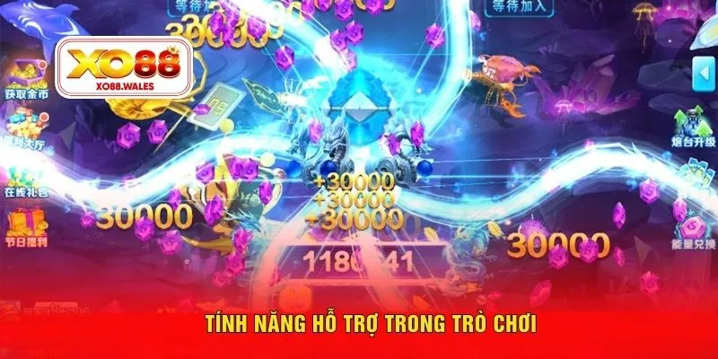Tính năng hỗ trợ trong trò chơi